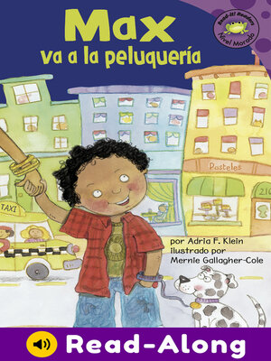 cover image of Max va a la peluqueria